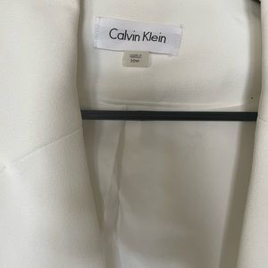 Calvin Klein Ivory Blazer